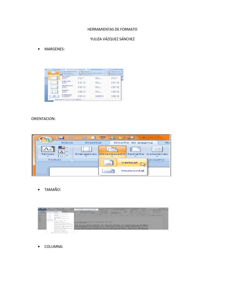 Herramientas de Formato en Documentos | PDF