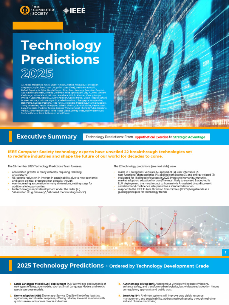 2025 Technology Predictions Overview | PDF | Artificial Intelligence ...