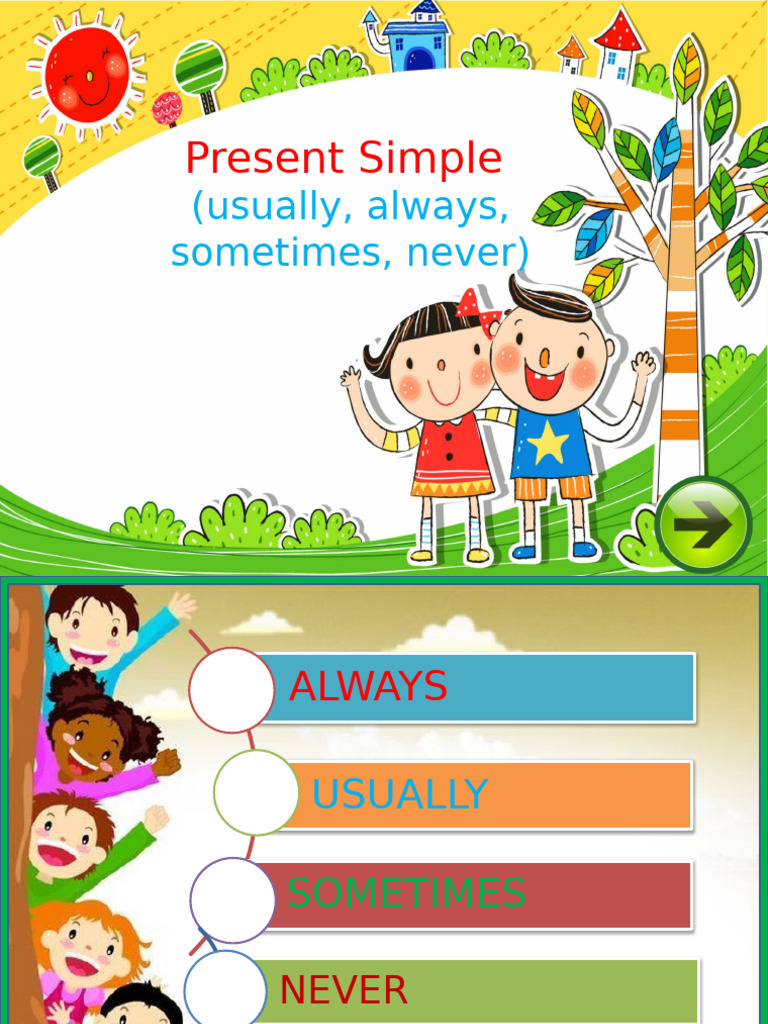 Present Simple, Usually, Sometimes.... (3rd Form) | PDF | Lunch ...