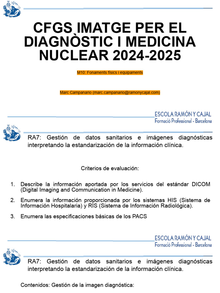 Ofi RA7 FONAMENTS FISICS I EQUIPAMENTS 24 - 25 | PDF | Red de ...