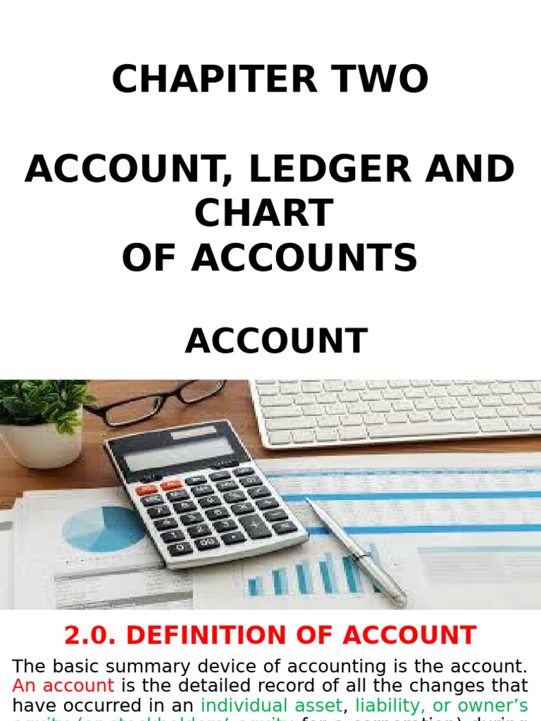 Chapter Two Sem 2 Acad Year 24-25 | PDF | Debits And Credits | Equity ...