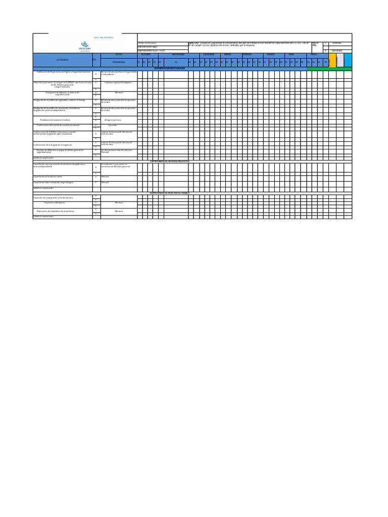 Plan de trabajo anual SST | PDF | La dependencia de sustancias | La ...