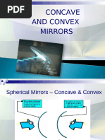 Ray Diagrams for Concave and Convex Mirrors | PDF | Optics | Light
