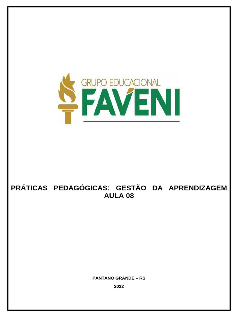 Gestão da Aprendizagem na Educação | PDF | Aprendizado | Pedagogia
