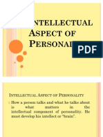 Intellectual Aspect of Personality