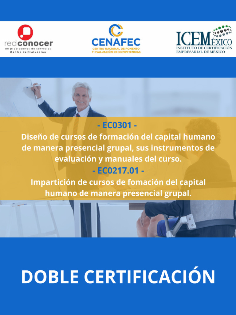 Diseño e Impartición de Cursos de Formación Del Capital Humano | PDF