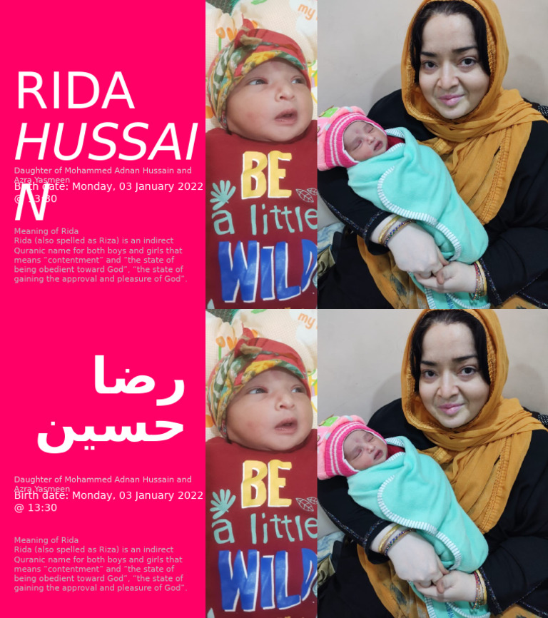 Meaning of the Name Rida | PDF