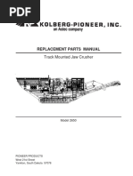 Impactor-KPI-JCI - ASTEC Model FT4250 REPLACEMENT PARTS MANUAL | PDF ...