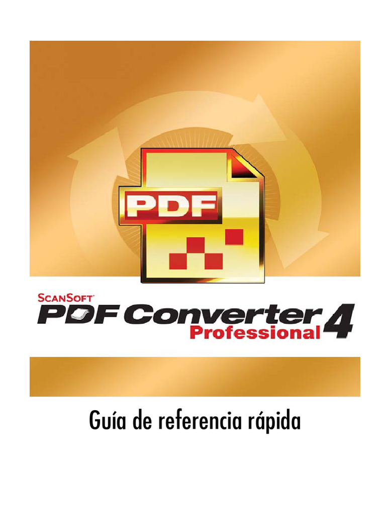 PDF Pro 4 Quick Reference Guide Spa | PDF | Archivo de computadora ...