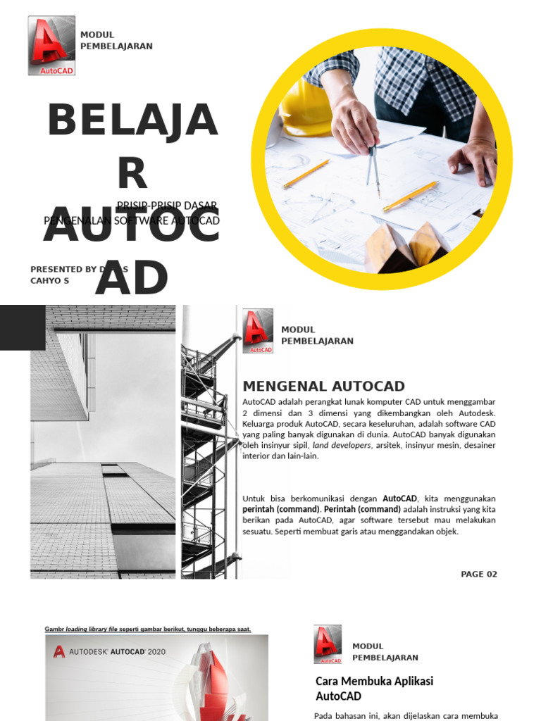 Pengenalan Dasar AutoCAD untuk Pemula | PDF