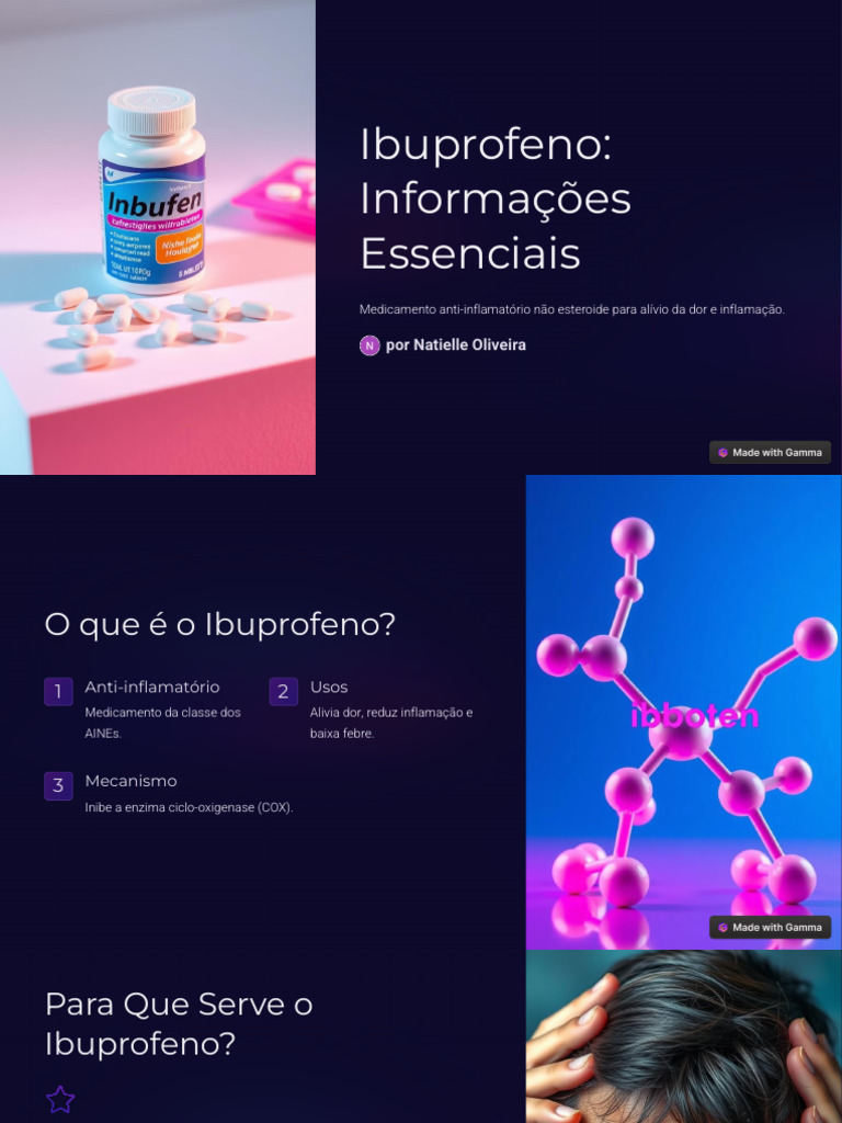 Ibuprofeno: Uso, Efeitos e Precauções | PDF | Anti-inflamatório não ...
