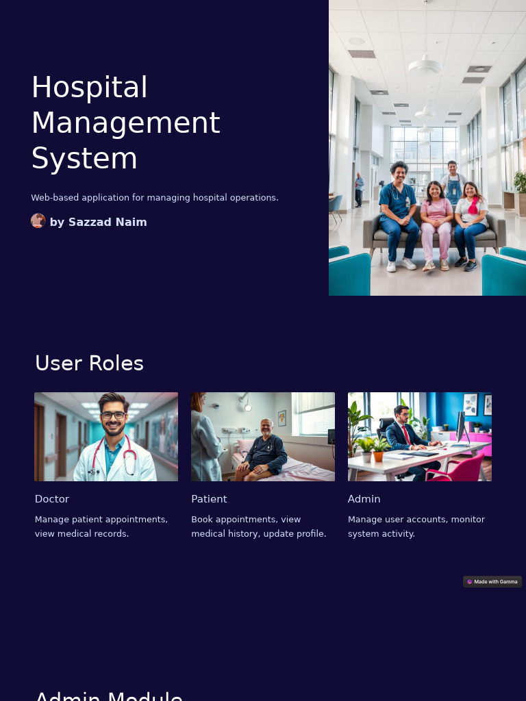 Doctor Module in Hospital Management | PDF