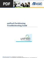 Partitioning Troubleshooting Guide