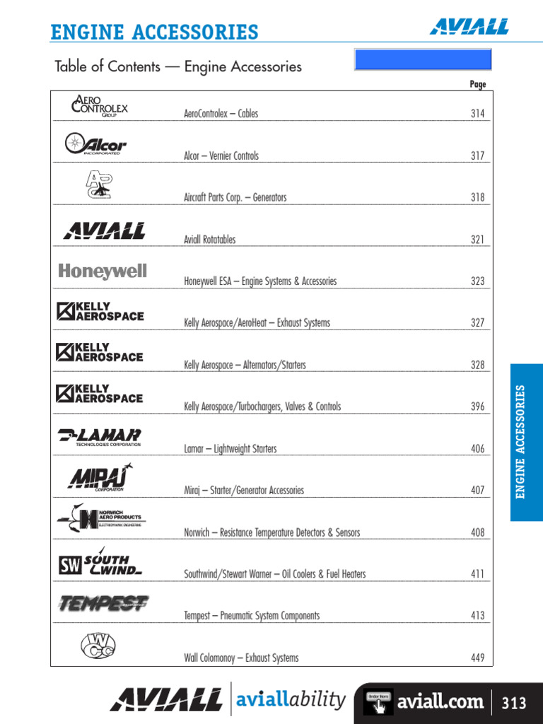 Engine Accessories Overview and Specs | PDF | Carburetor | Engines
