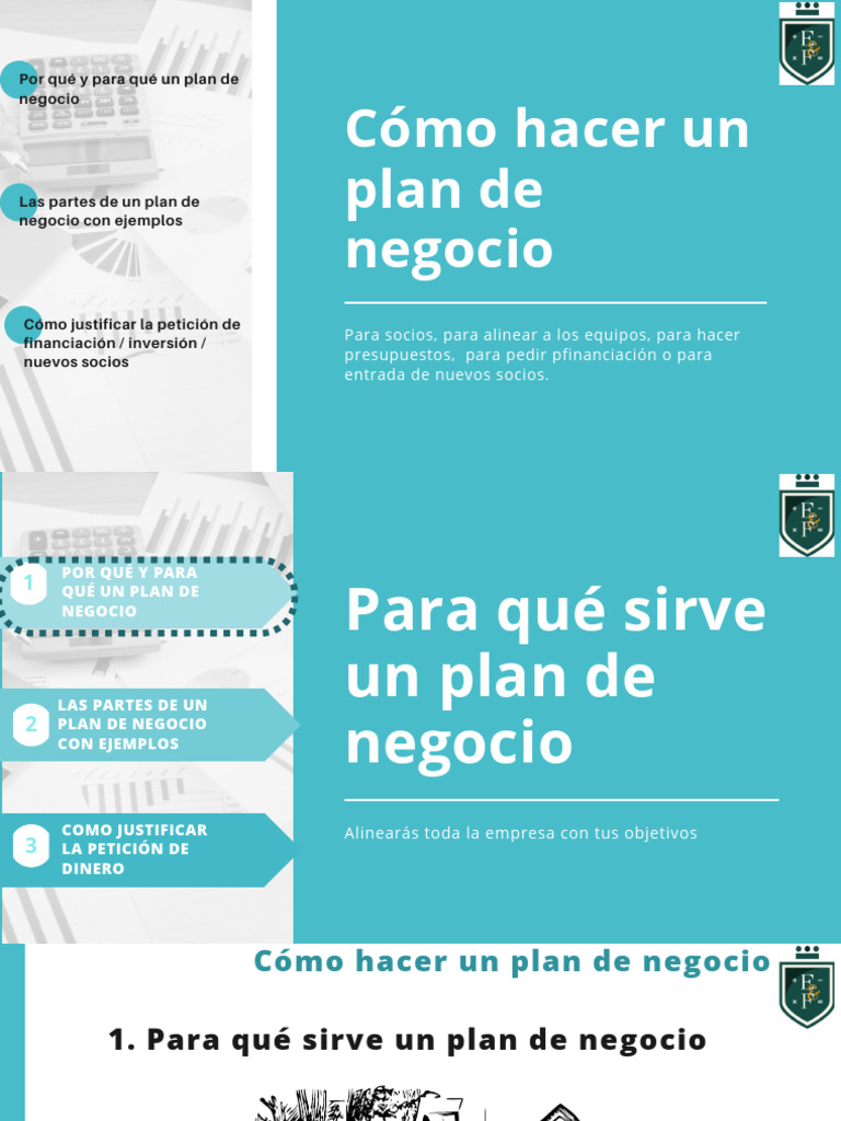 Guía para Crear un Plan de Negocio | PDF | Plan de negocios | Sector ...