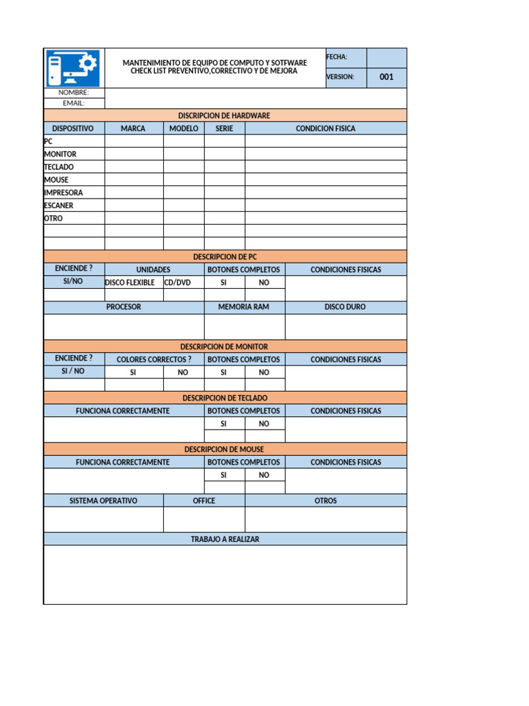 Mantenimiento de Equipos de Cómputo | PDF | Hardware de la computadora ...