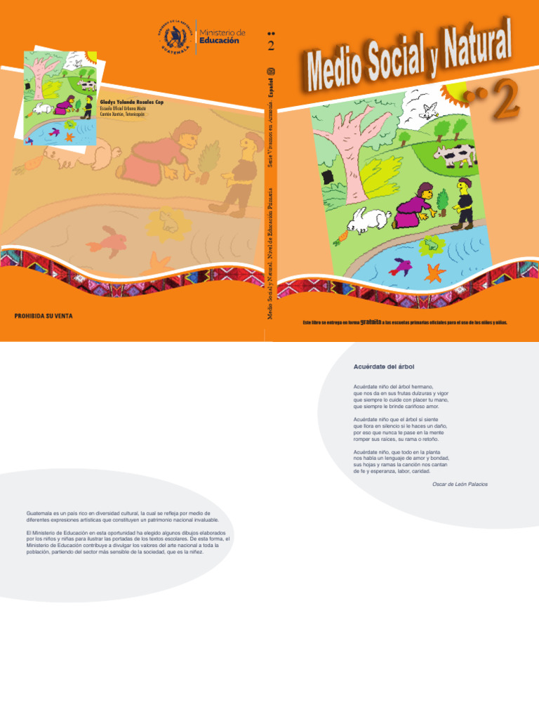 Libro de Medio Social y Natural 2° grado | PDF | Ecosistema ...