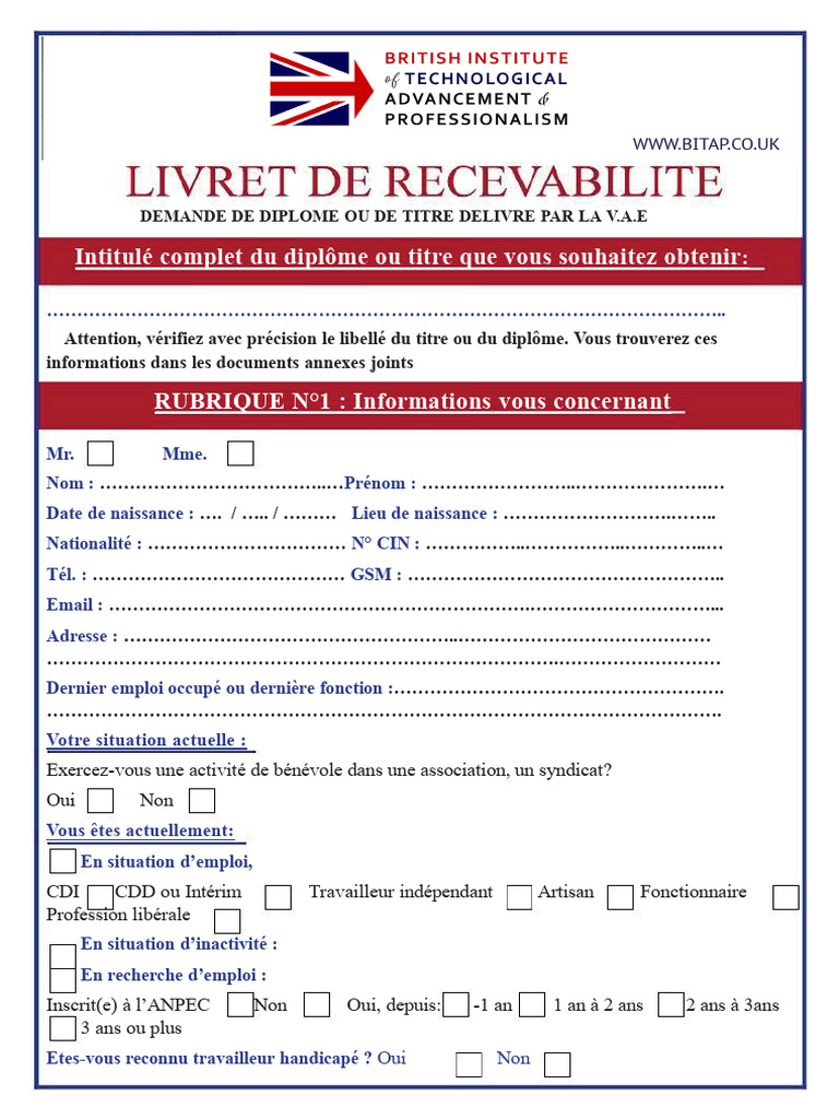 Bitap Livret | PDF