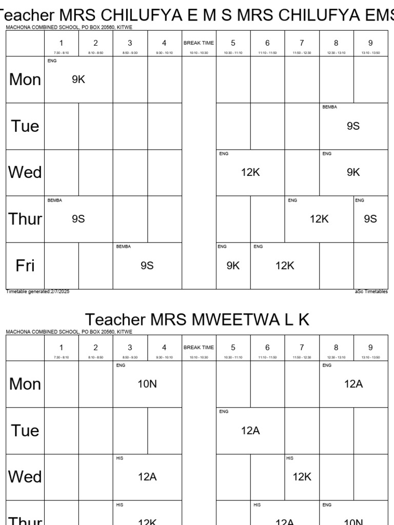 English Department Pdf