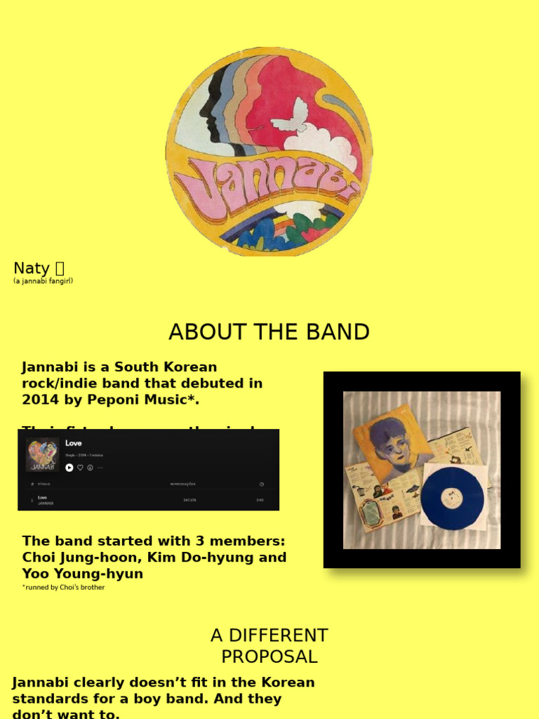 Jannabi Unique South Korean Indie Band Pdf