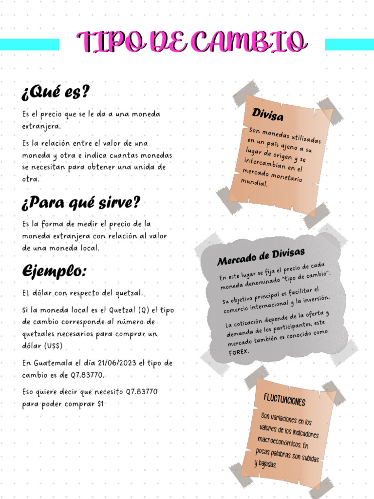 Entendiendo el Tipo de Cambio y su Impacto | PDF | Tipo de cambio ...