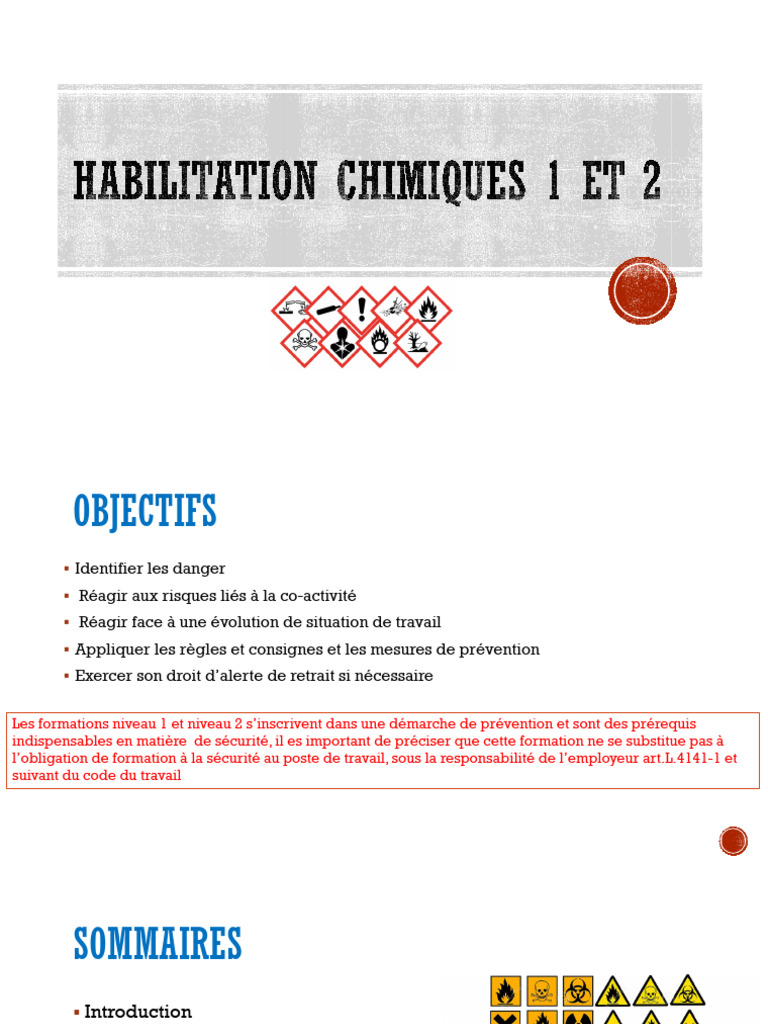 Risques chimiques au travail : prévention | PDF | Risque | Sécurité