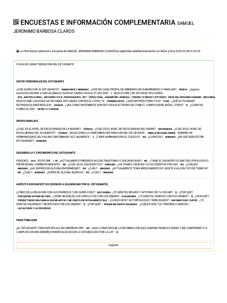 Gestacol Software - Samuel Jeronimo Barbosa Claros | PDF | Inmunología ...