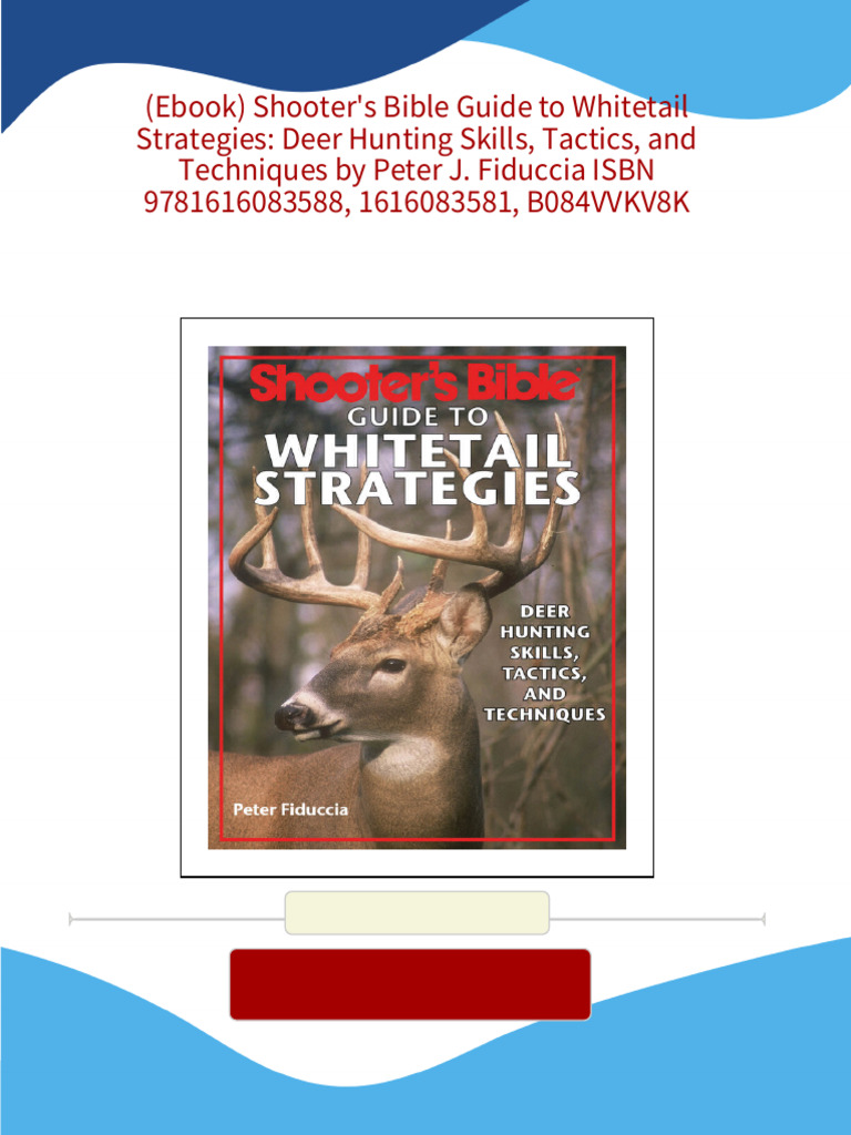 21428260 | PDF | White Tailed Deer | Hunting