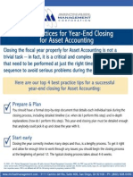 Best Practice Year End Closing