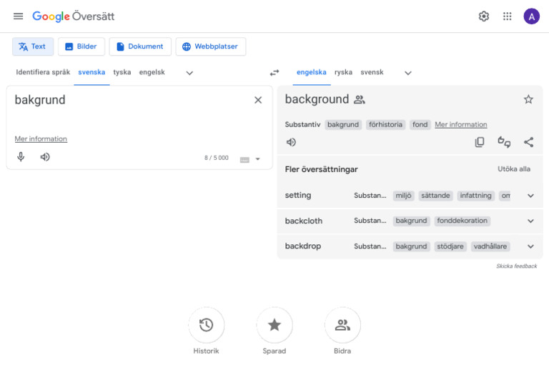 Google Översätt | PDF