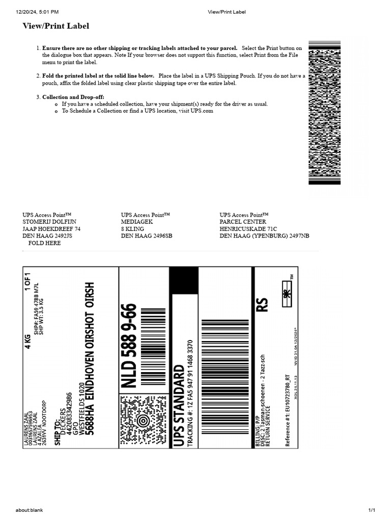 EU10723780 - RT - Retourlabel | PDF