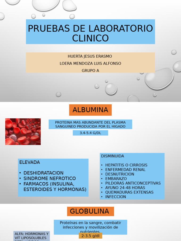 Análisis de Pruebas de Laboratorio Clínico | PDF | Cirrosis | Transaminasa