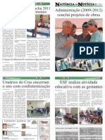 8ª EDIÇÃO - JORNAL NATÉRCIA EM NOTÍCIA - DEZEMBRO DE 2011