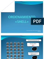 MÉTODO DE ORDENAMIENTO «SHELL»