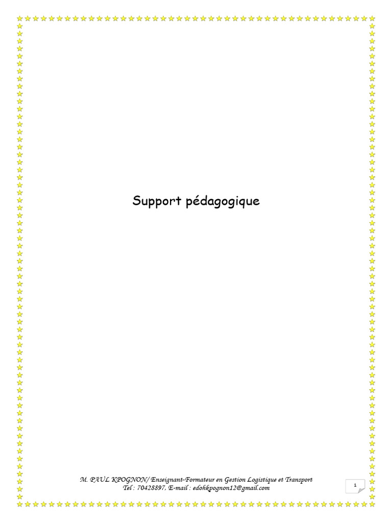 Cours sur le Transit et la Douane | PDF | Transport | État