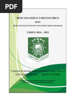 Rencana Kerja Tahunan TK 2025 | PDF