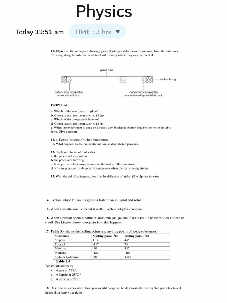 Physics Test | PDF