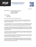 Character Statement Writing Guidelines | PDF | United States Air Force