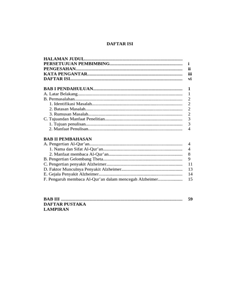 Daftar Isi | PDF