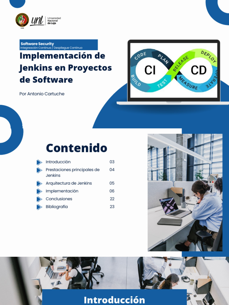 Implementación de Jenkins en CI/CD | PDF | Software | Desarrollo de ...