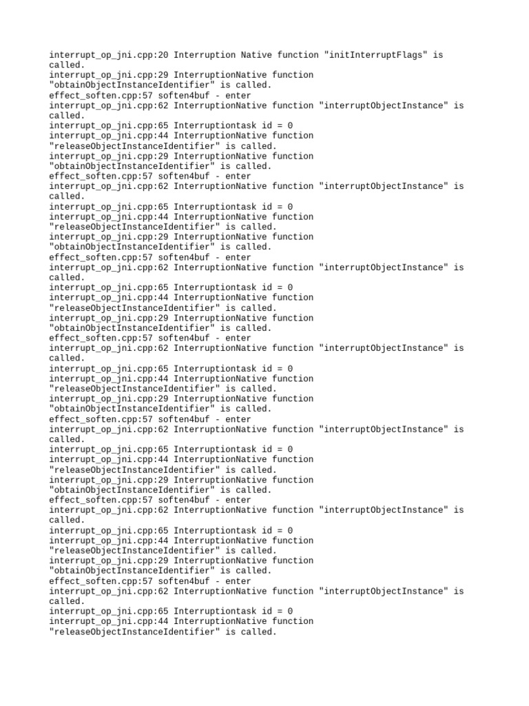 Interruption Native Functions Overview | PDF | Computer Engineering ...