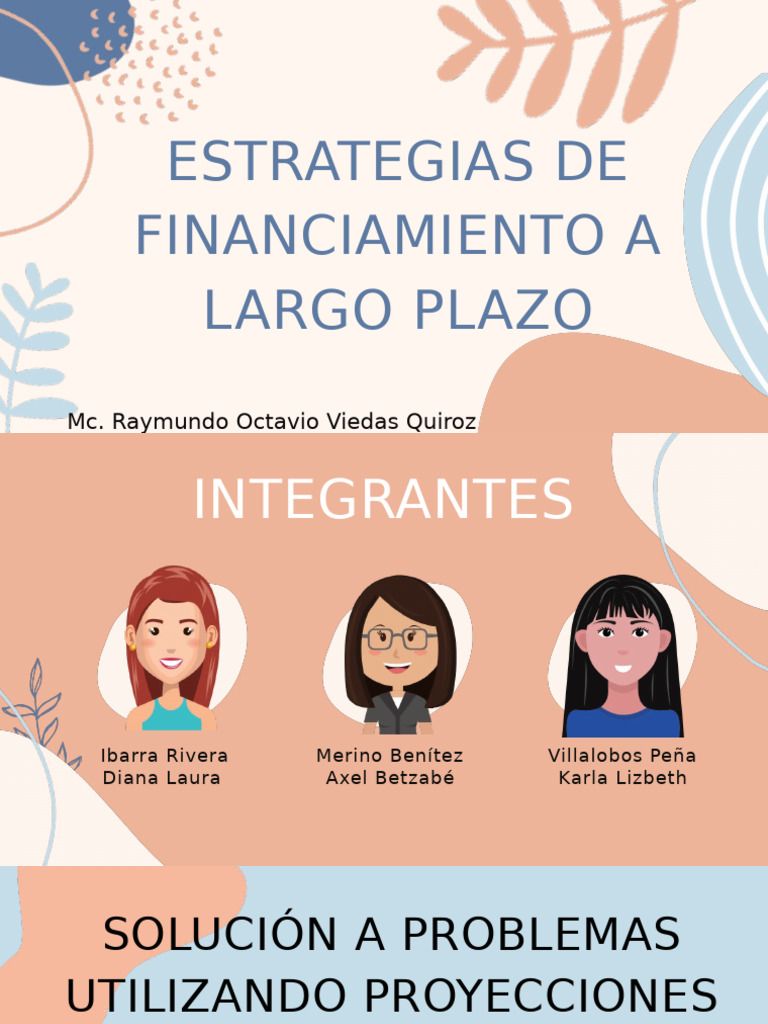 ESTRATEGIAS DE FINANCIAMIENTO A LARGO PLAZO | PDF | Inversiones | Business