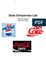 Soda Comparison Lab1
