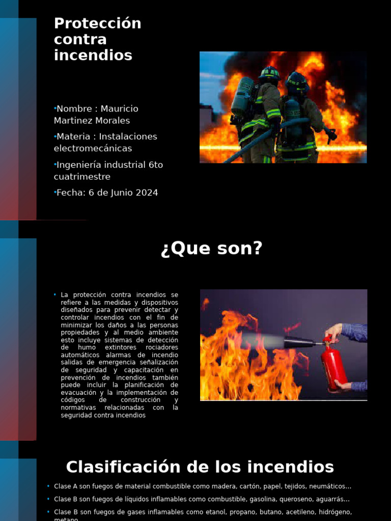 Guía Completa de Protección Contra Incendios | PDF | Combustibles ...