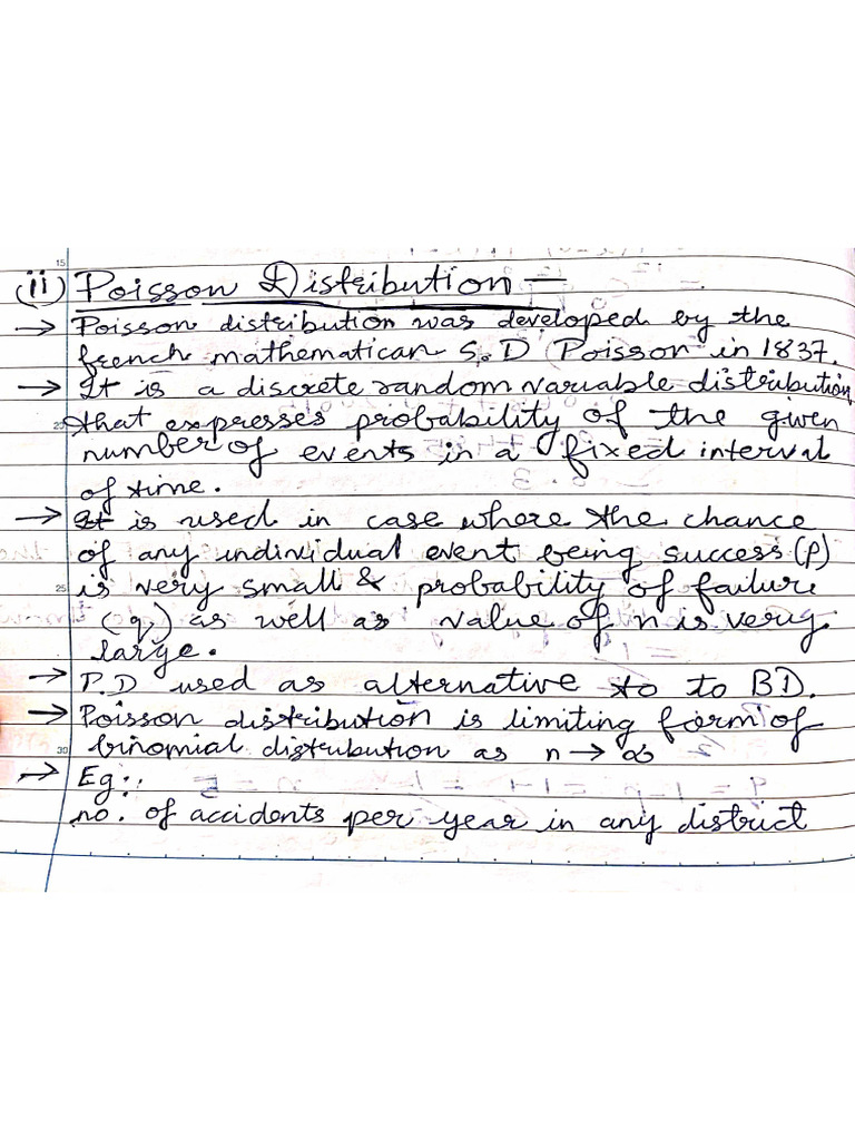 Poisson and Normal Distribution | PDF