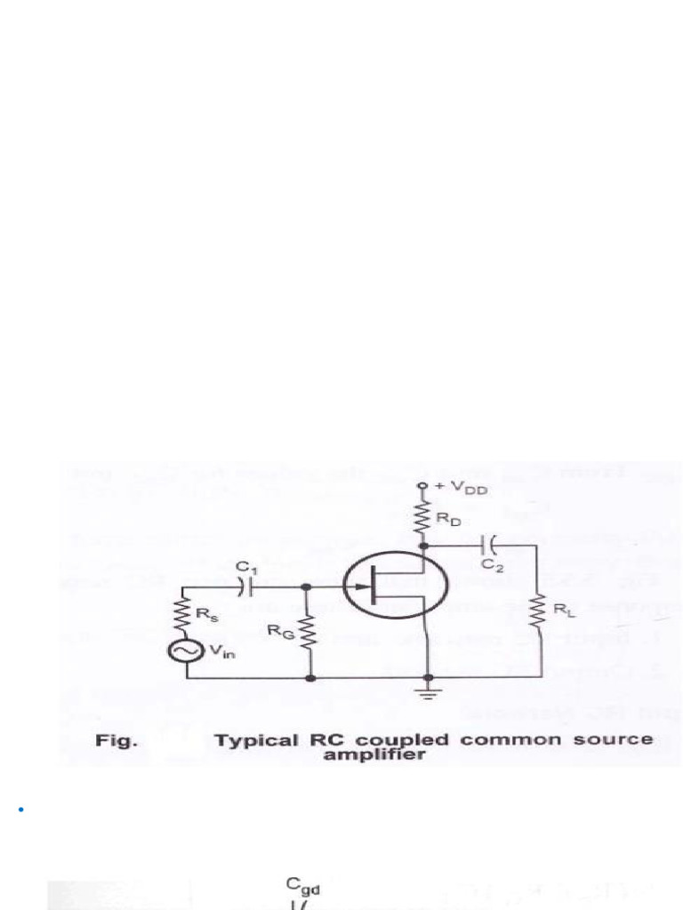 Analog Circuits Frequence Responce of CS Amp | PDF | Amplifier ...