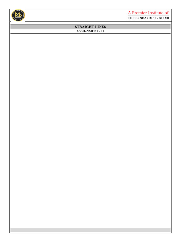 Slope and Angle Calculations Assignment | PDF | Euclidean Geometry ...
