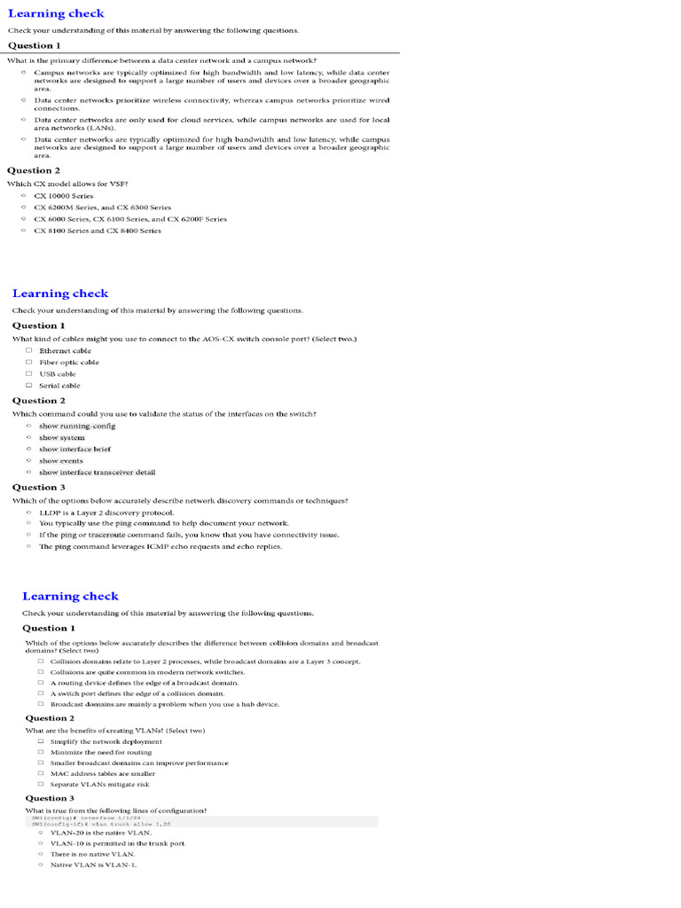 Ebook Questions | PDF
