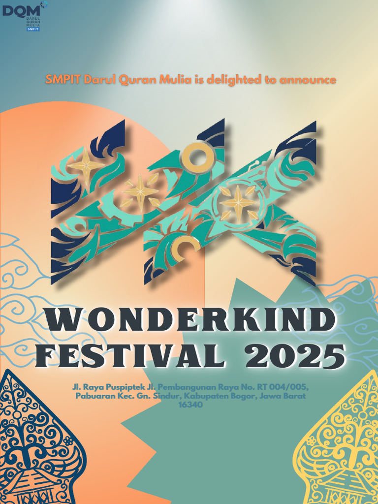 Sponsorship Wonderkind Festival 2025 | PDF