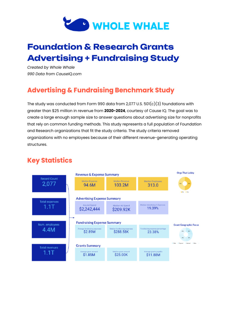Nonprofit Advertising & Fundraising Insights | PDF | Fundraising ...